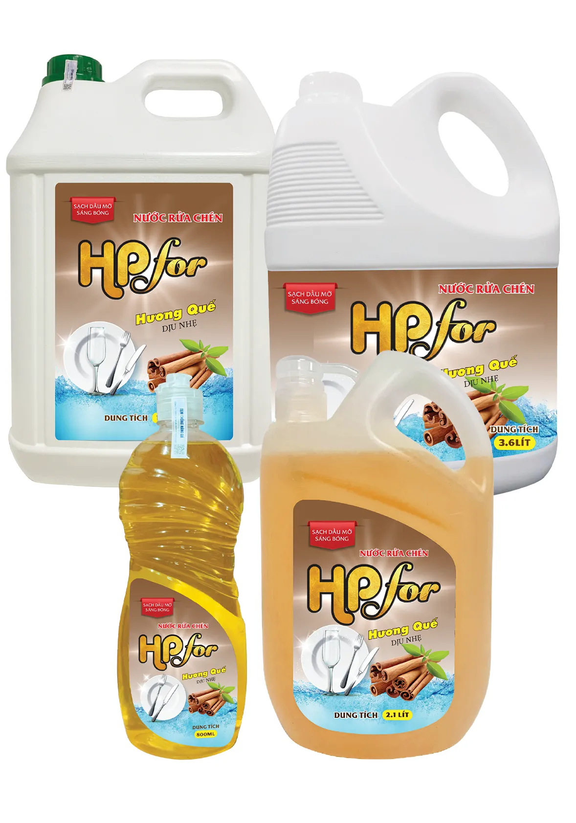 Nước rửa chén HP For Hương Quế