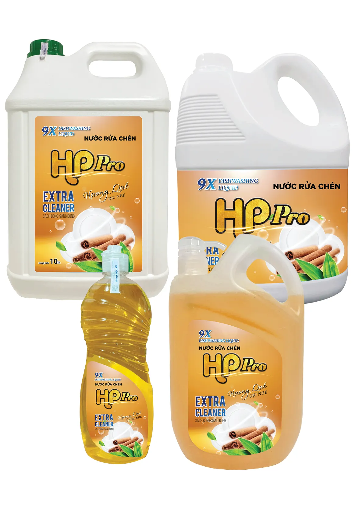Nước rửa chén HP Pro Hương Quế