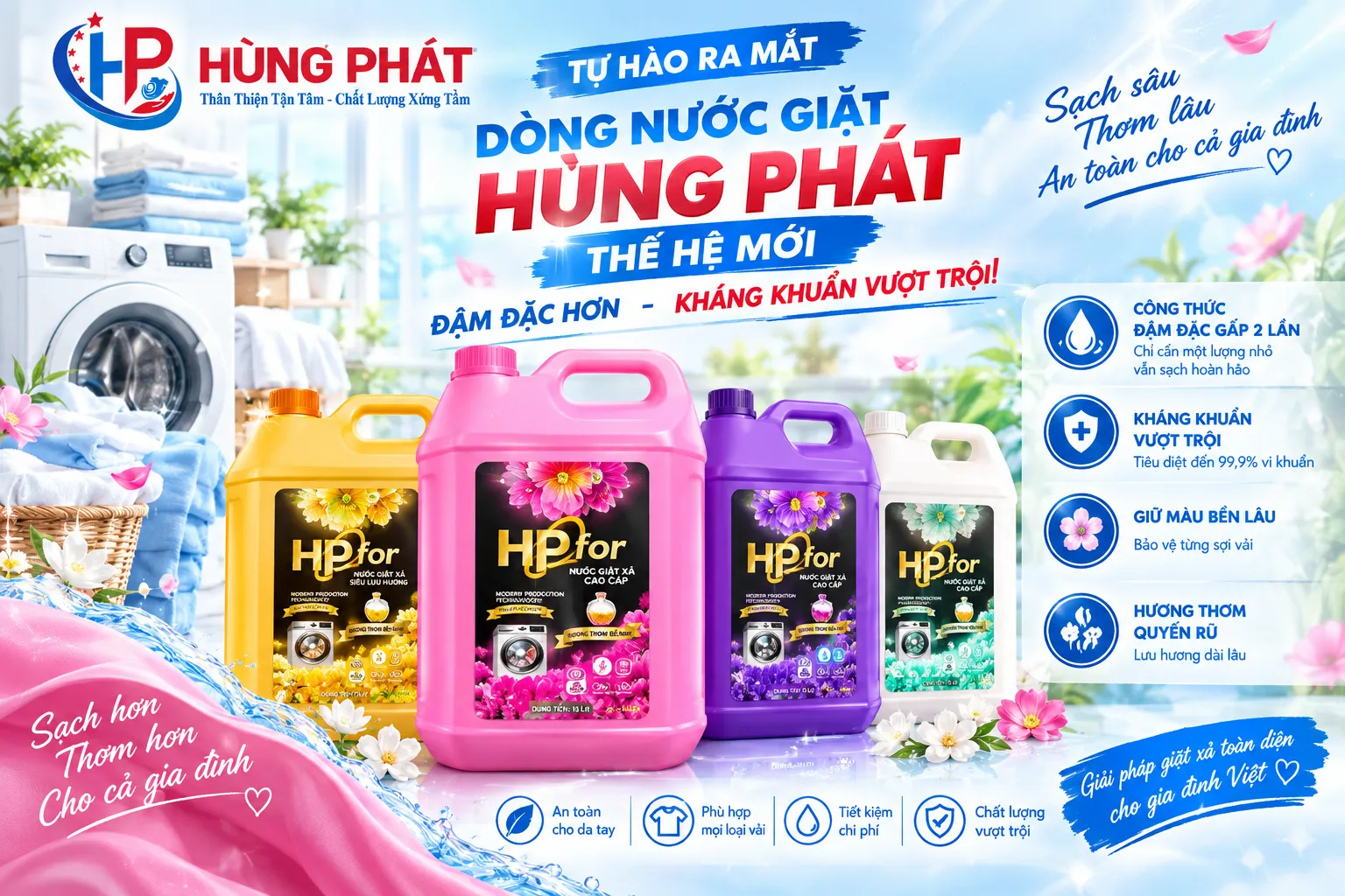 Hùng Phát Cam Kết Sử Dụng Thành Phần An Toàn Cho Làn Da Nhạy Cảm Và Trẻ Nhỏ