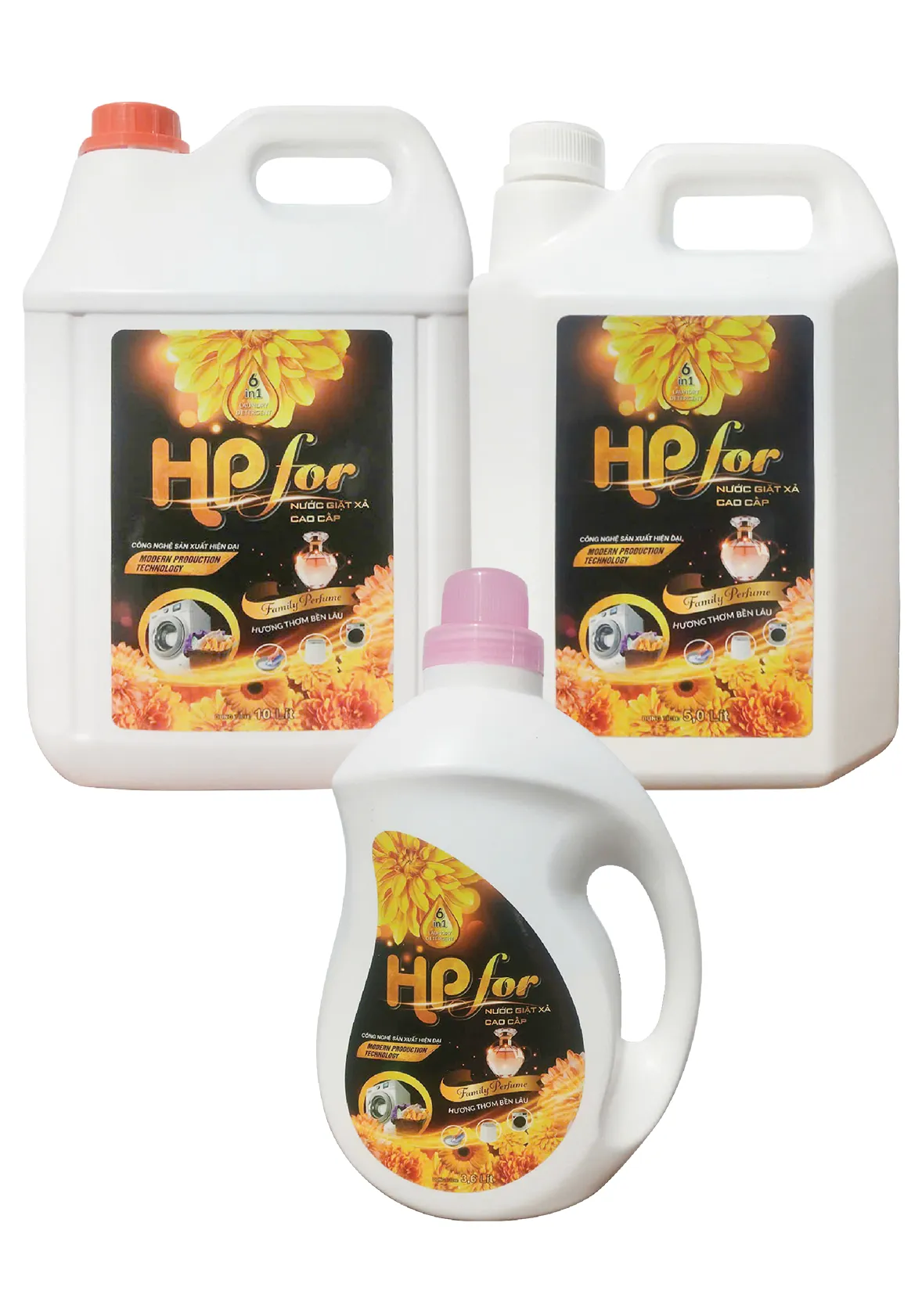 Nước Giặt Xả Cao Cấp HP For (Tem Vàng)