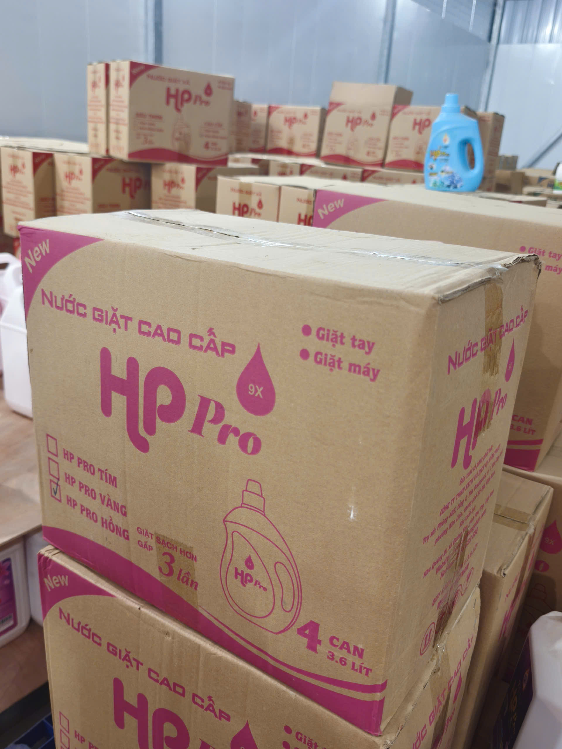 Nước giặt xả Cao cấp HP Pro (Tem Hồng) - Ảnh 7