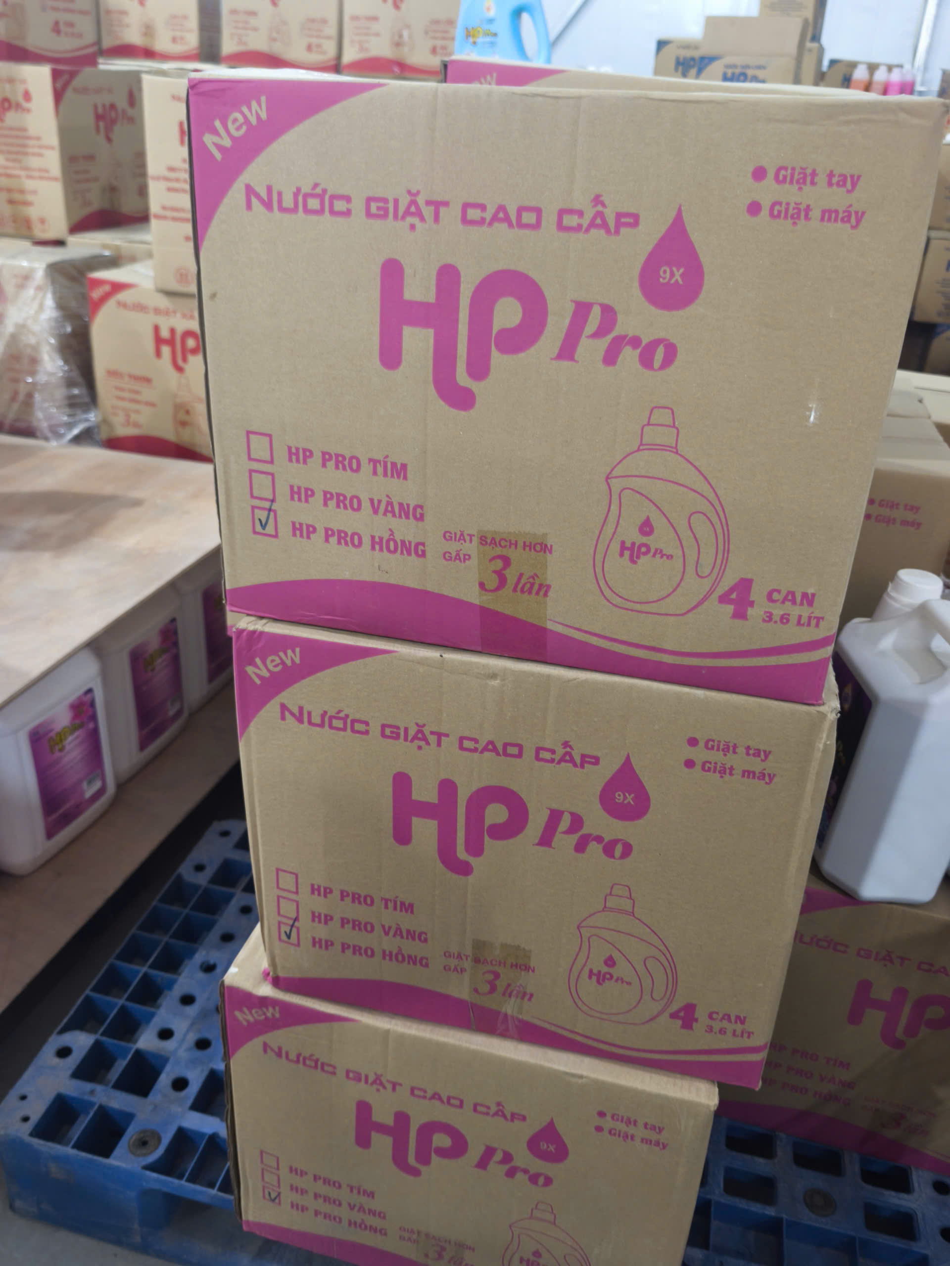 Nước giặt xả Cao cấp HP Pro (Tem Hồng) - Ảnh 9