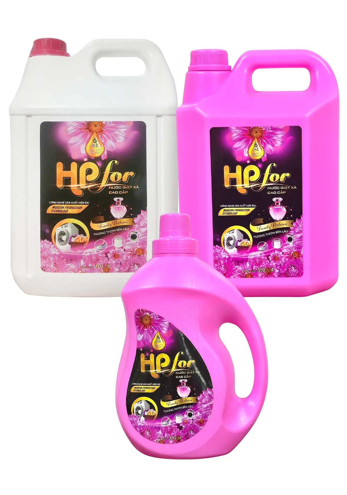 Nước giặt xả Cao cấp HP For (Tem Hồng)