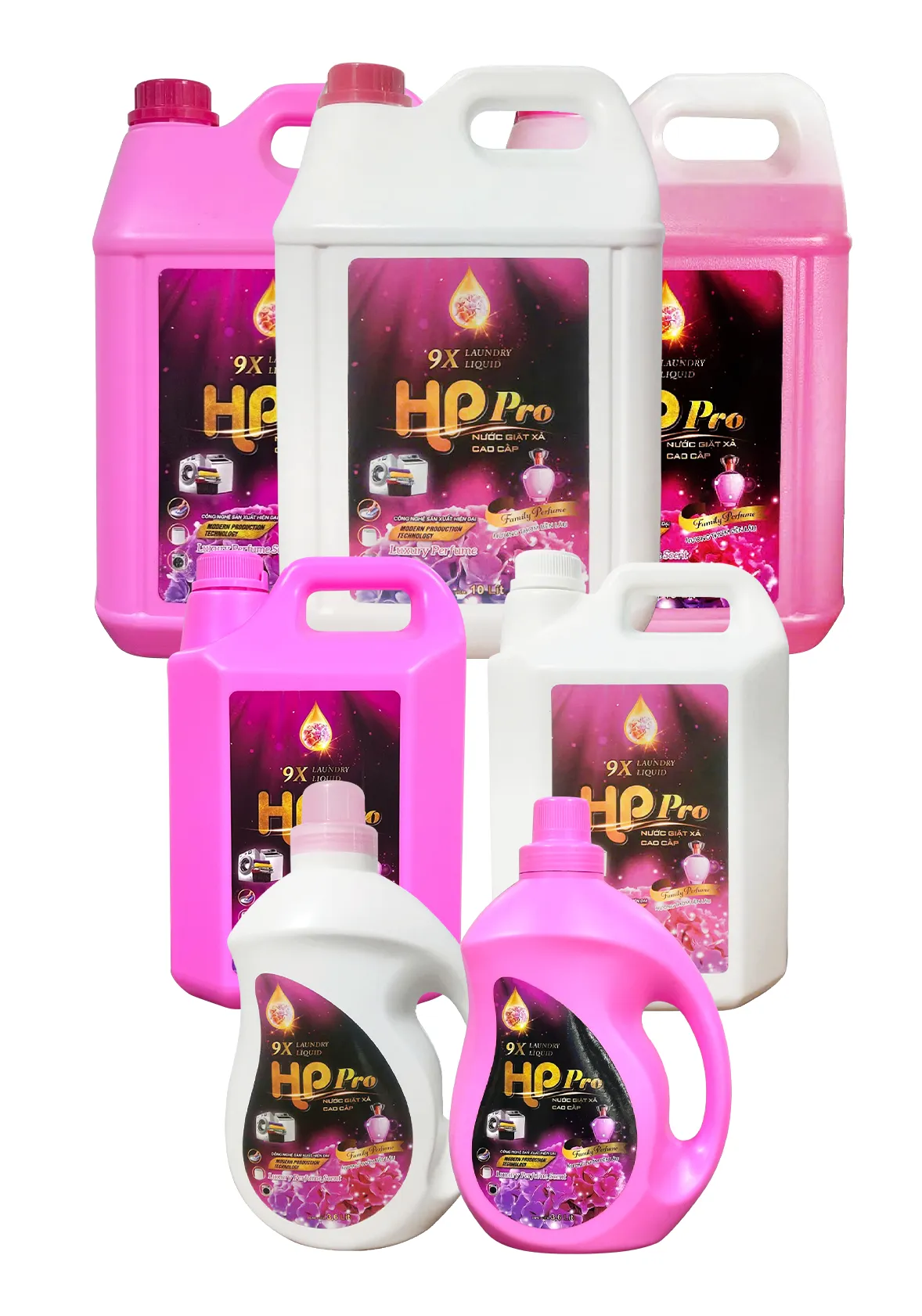 Nước giặt xả Cao cấp HP Pro (Tem Hồng)