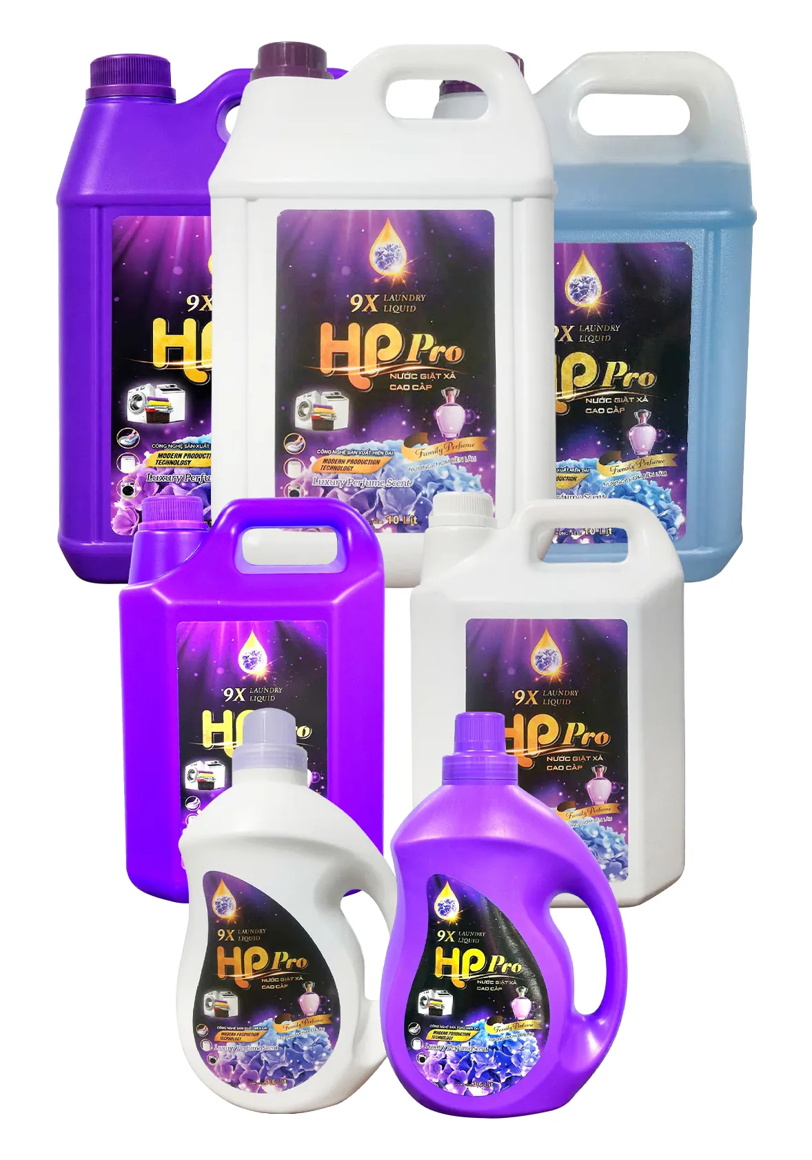 Nước giặt xả Cao cấp HP Pro (Tem Tím)