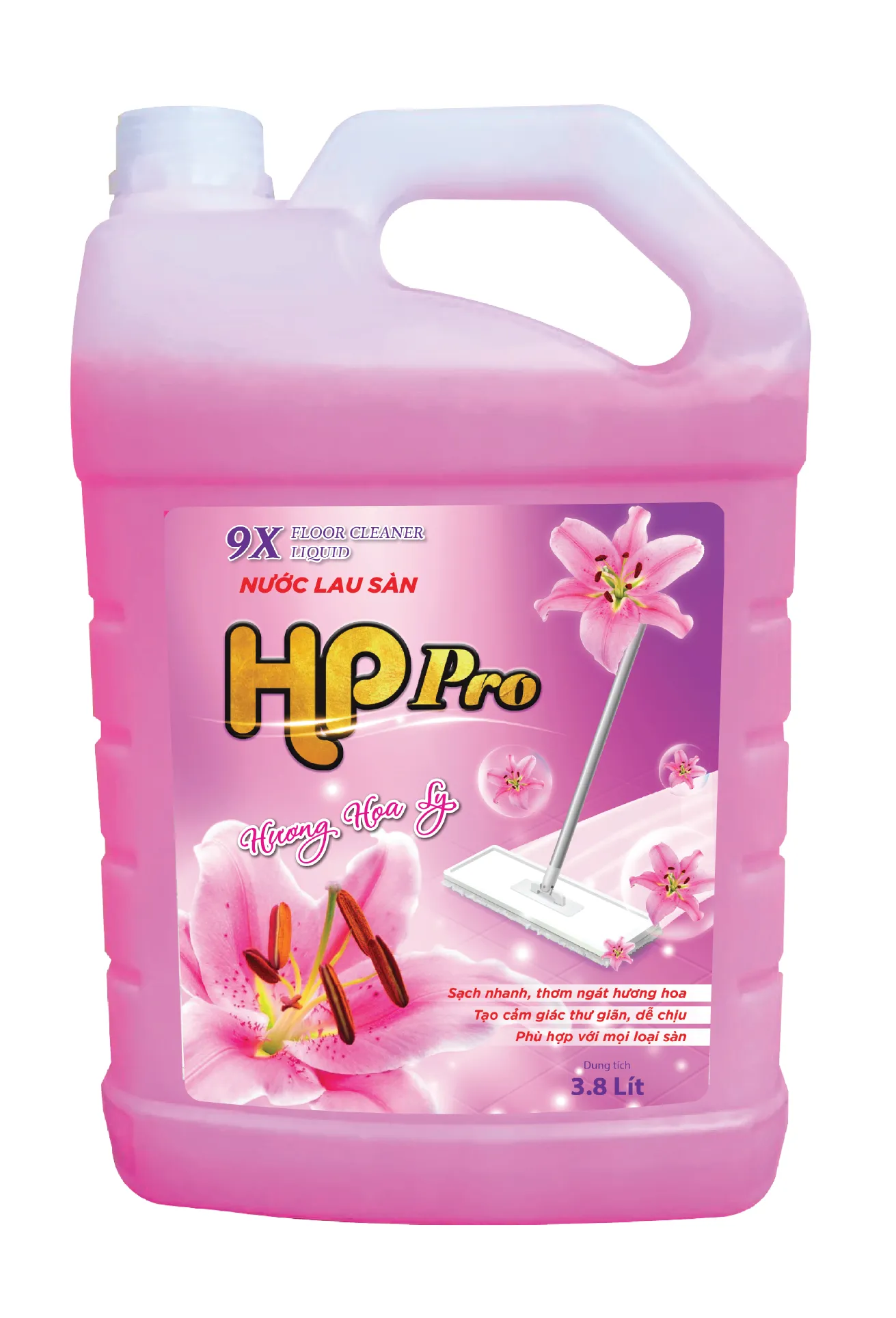 Nước lau sàn HP Pro Hương Ly - Ảnh 4