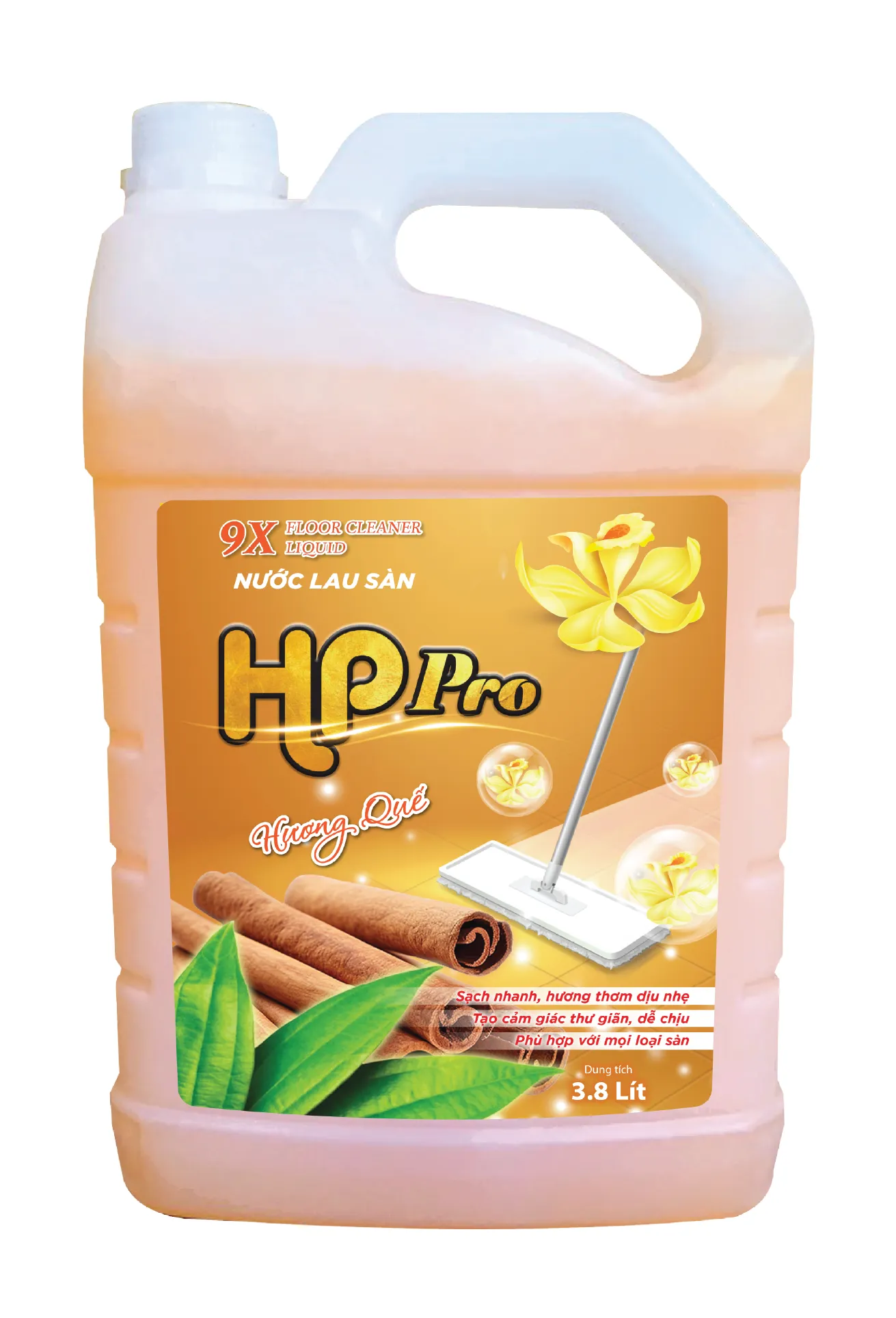 Nước lau sàn HP Pro Hương Quế - Ảnh 3